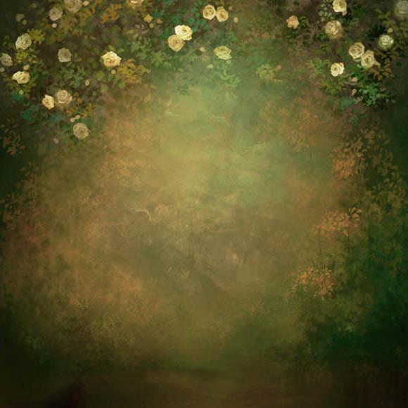 Abstract Blurry Flower backdrop UK for Photo G-435