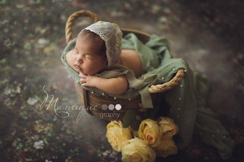 Abstract Flower Portrait Photo Booth backdrop UK G-438