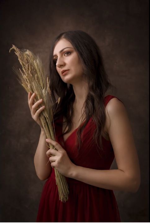 Abstract Texture Old Master Dark Brown backdrop UK for Photography G25