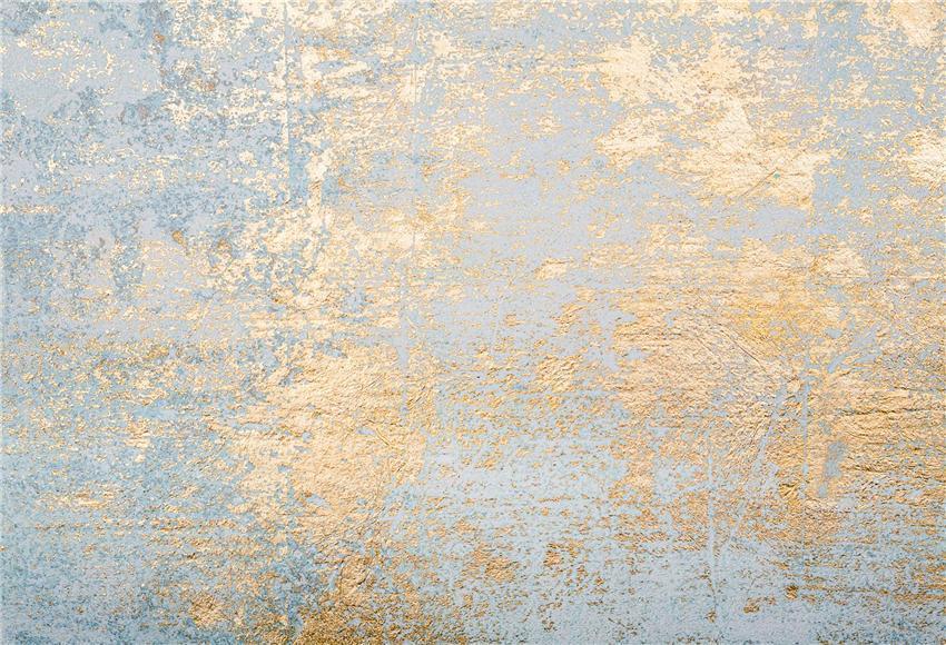 Retro Shiny Gold Abstract UK Backdrop for Photography GC-129