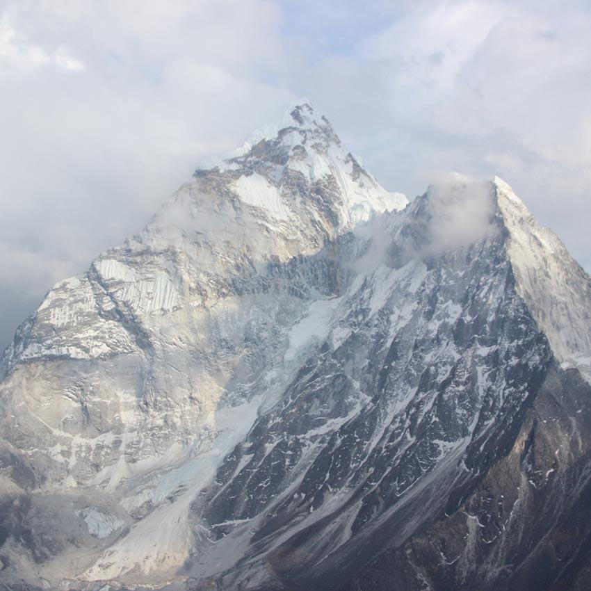 Winter Snow Mountain Photo Booth Backdrop UK J02812