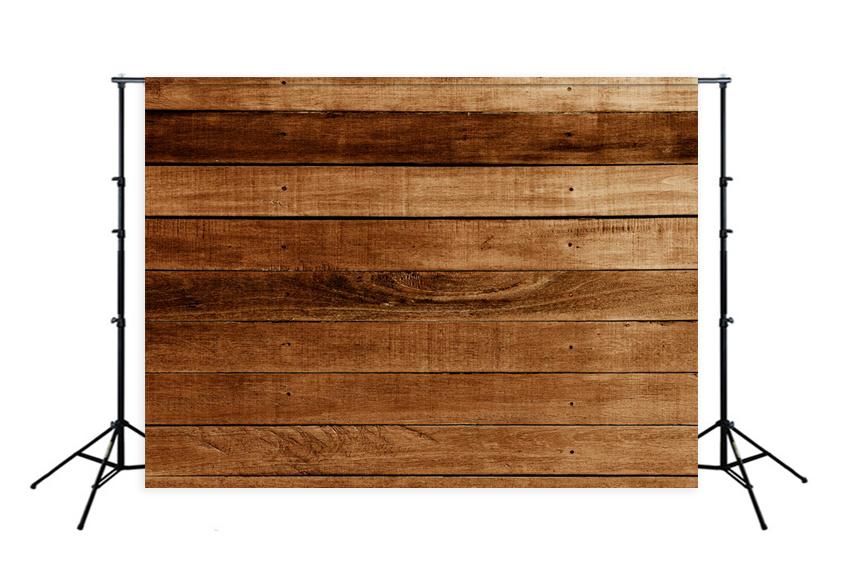 Retro Wooden Texture Photo Booth Backdrop UK LM-H00201