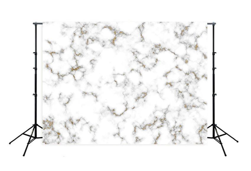 White Marble Natural Texture Photo Studio Backdrop UK M021