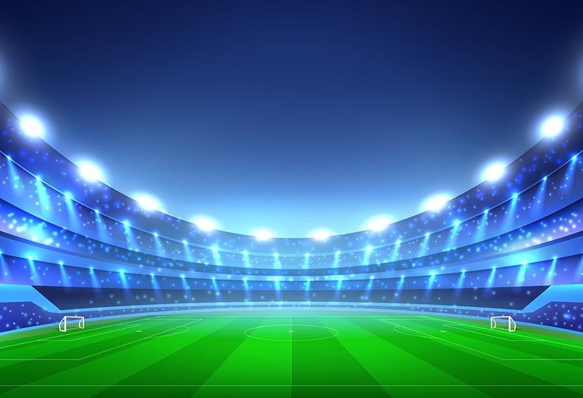 Soccer Stadium Sports Backdrop Photography Backdrop M030
