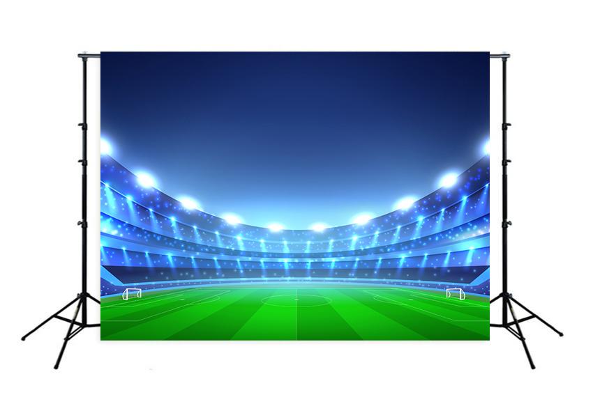 Soccer Stadium Sports Backdrop Photography Backdrop M030