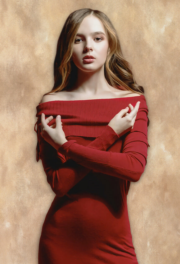 Portrait backdrop UK Brown Abstract Texture MR-2159