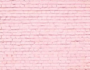 Pink Brick Wall Baby Photography Backdrop for Children NB-182