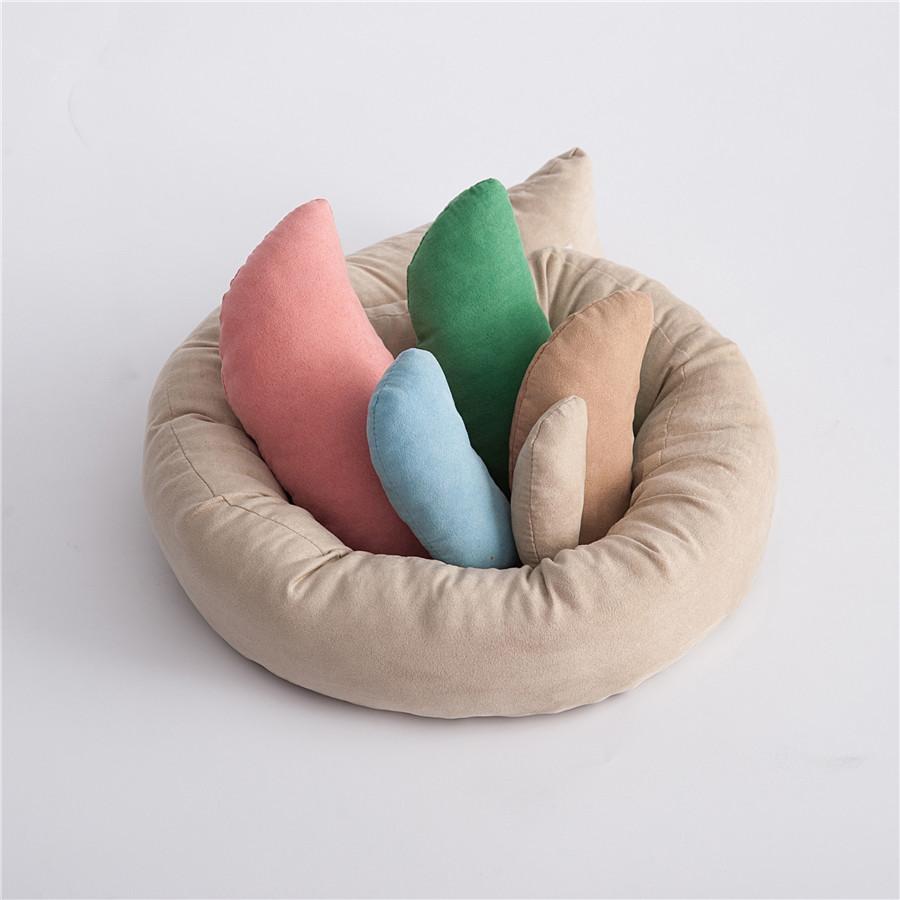 Newborn Photography Props Professional Baby Donut Posing Pillows 6 PCS