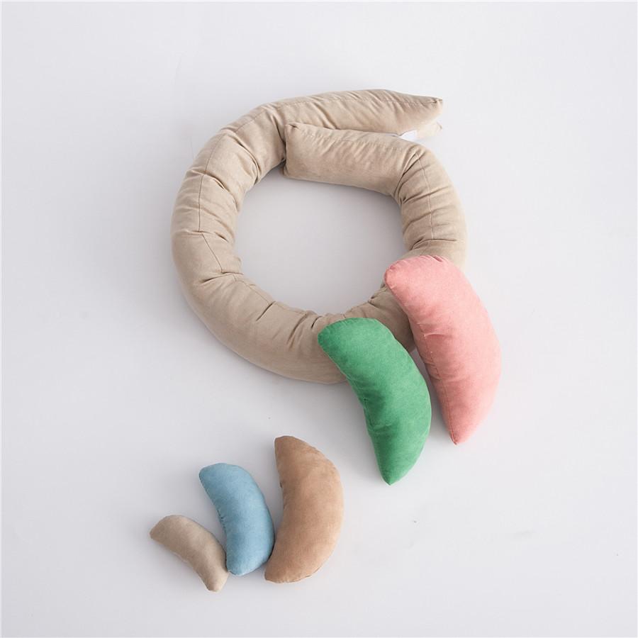 Newborn Photography Props Professional Baby Donut Posing Pillows 6 PCS