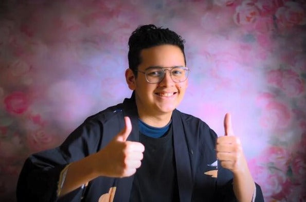 Pink Flowers Blurry backdrop UK for Newborn Children Photography S-100