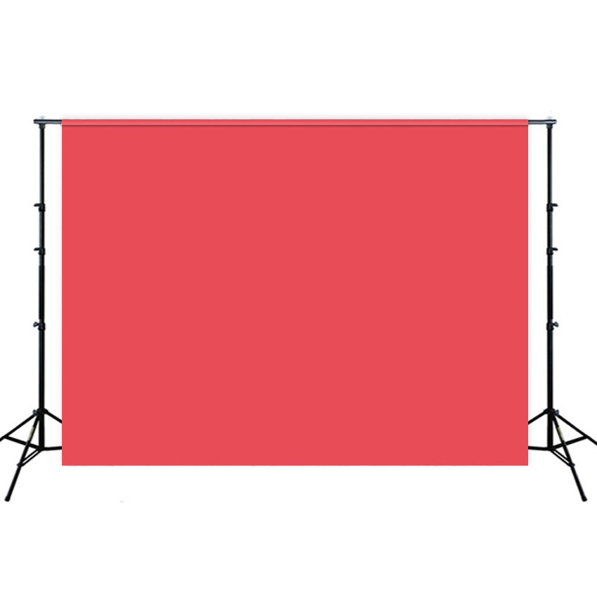 Photo Studio Red Solid Color Photo Backdrops