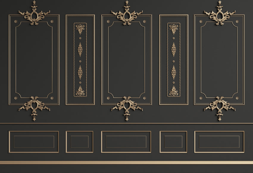 Classic Grey Dark Wall Photo Shoot Backdrop SH-1074