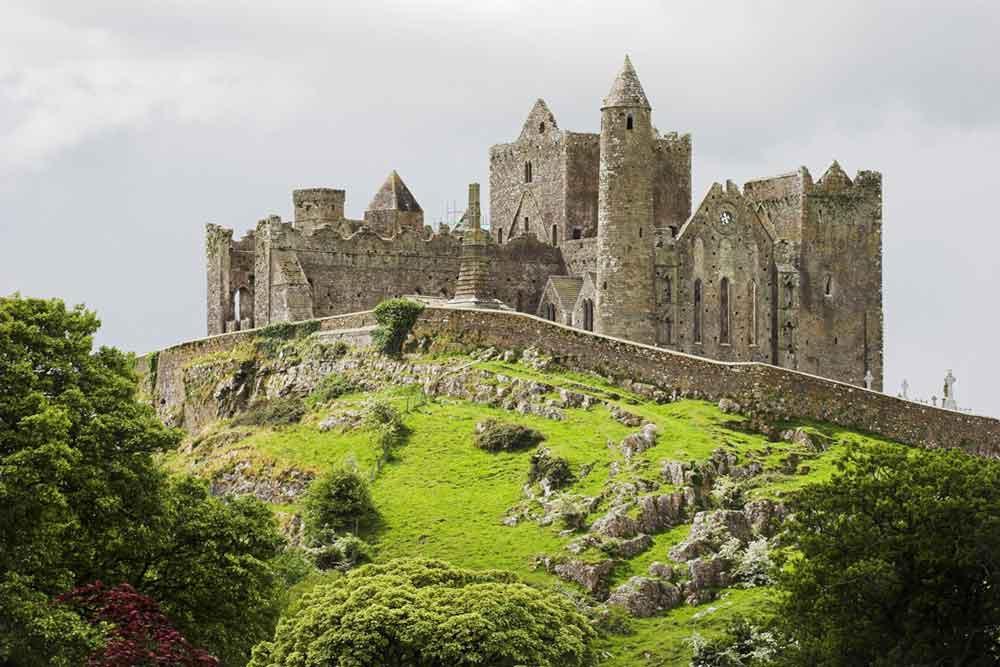 Old Castle Scenry Photography Backdrop YY00410-E