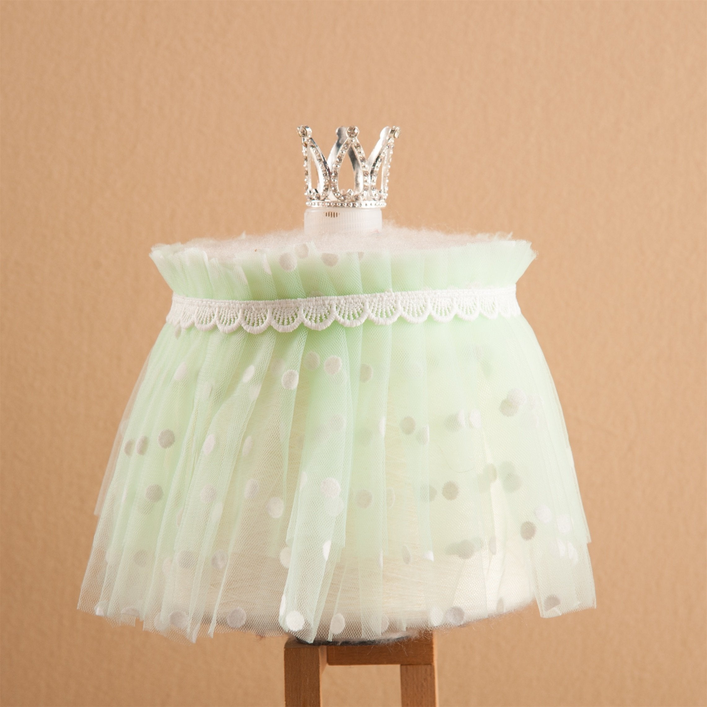 Newborn Baby Girl Lace Dress Crown Photography Props