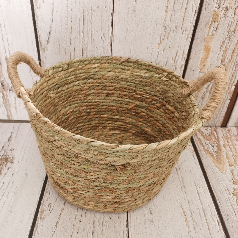 DBackdrop Handmade woven basket newborn child photography props SYPJ8