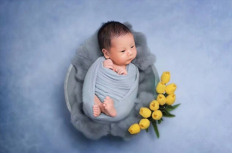 Newborn Photography Faux Fur Blanket TM