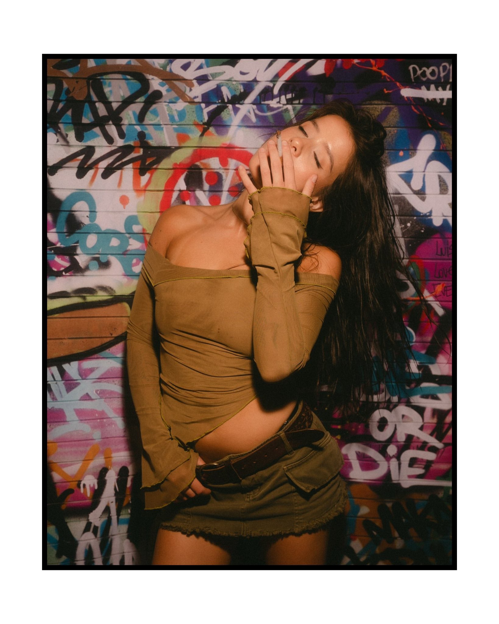 Graffiti Backdrops Photography Vibrant Street Art Backdrop UK BRP12-118