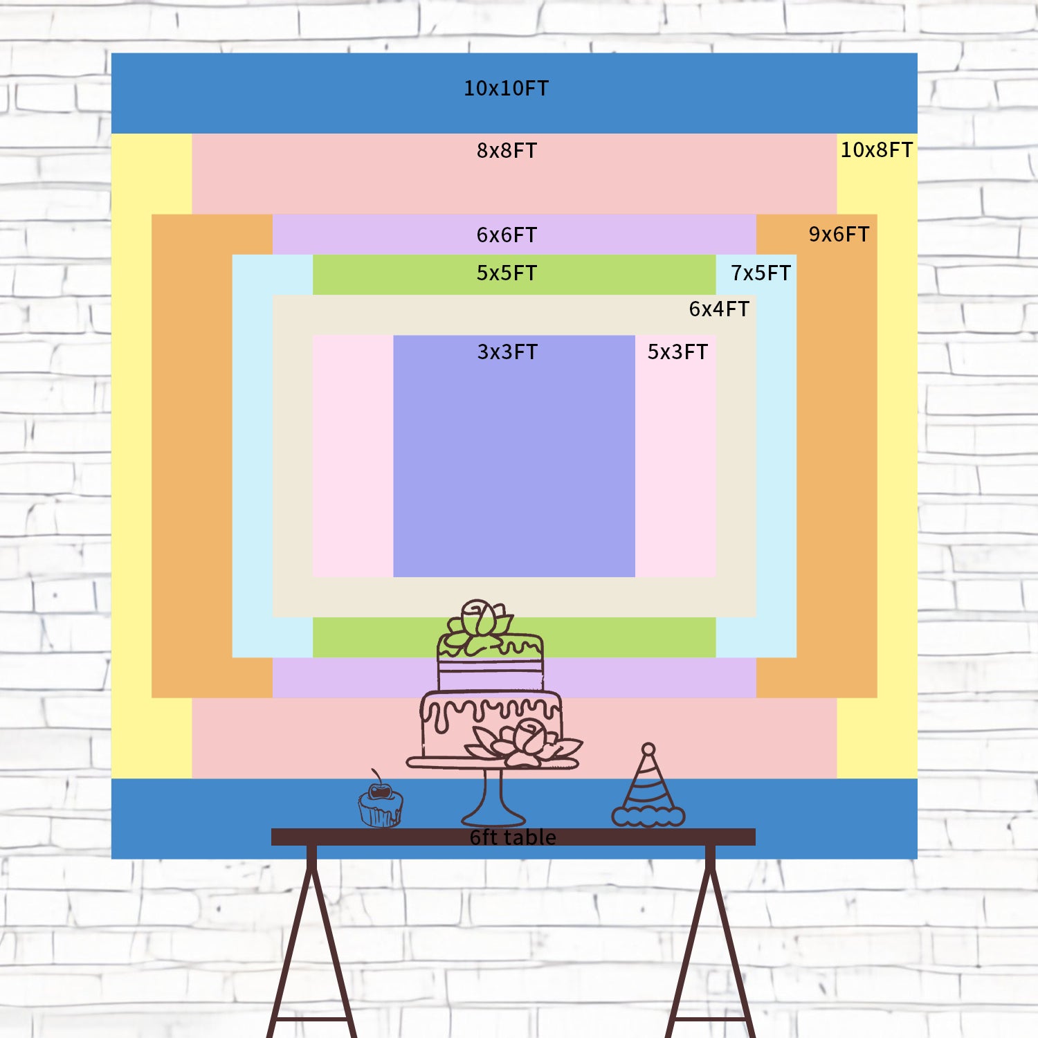 Personalized Prom Backdrop Royal Blue Crown Diamond Backdrop For Graduation Party UK RR63-9