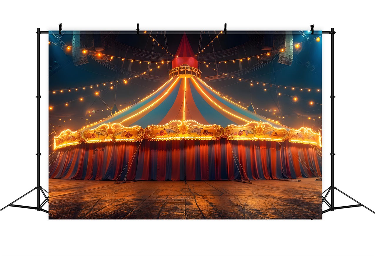 Circus Photography Backdrops Illuminated Tent Backdrop UK BRP1-180