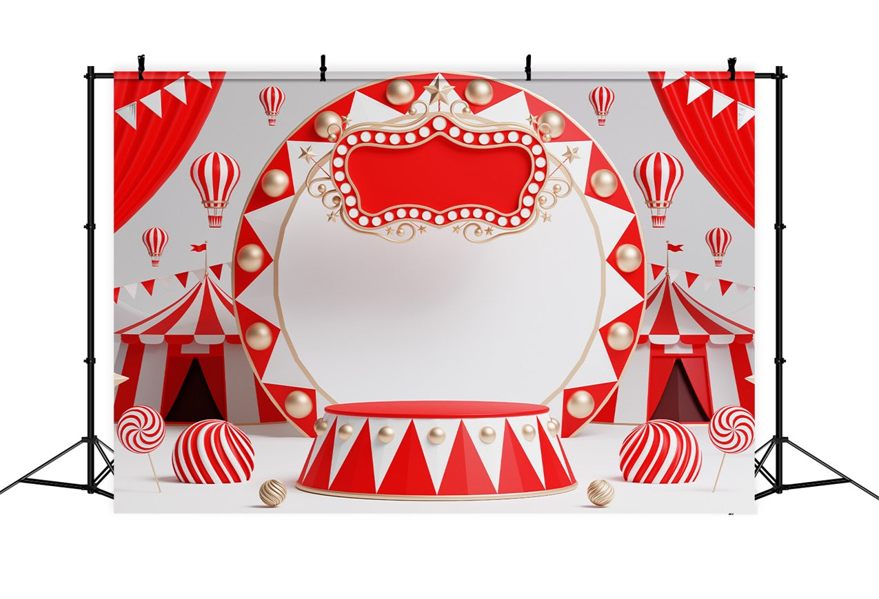 Carnival Party Backdrops Circus Tents Stage Backdrop UK BRP1-194