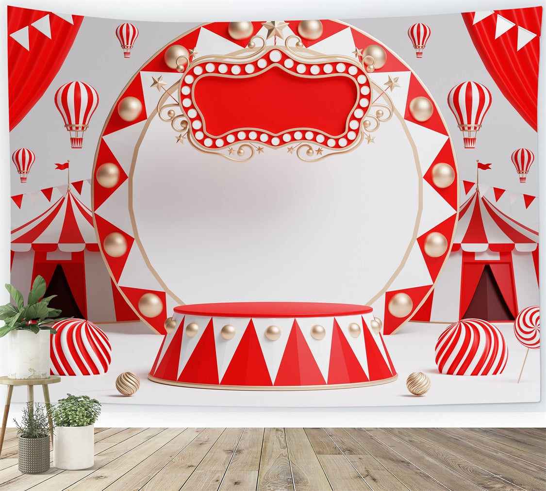 Carnival Party Backdrops Circus Tents Stage Backdrop UK BRP1-194