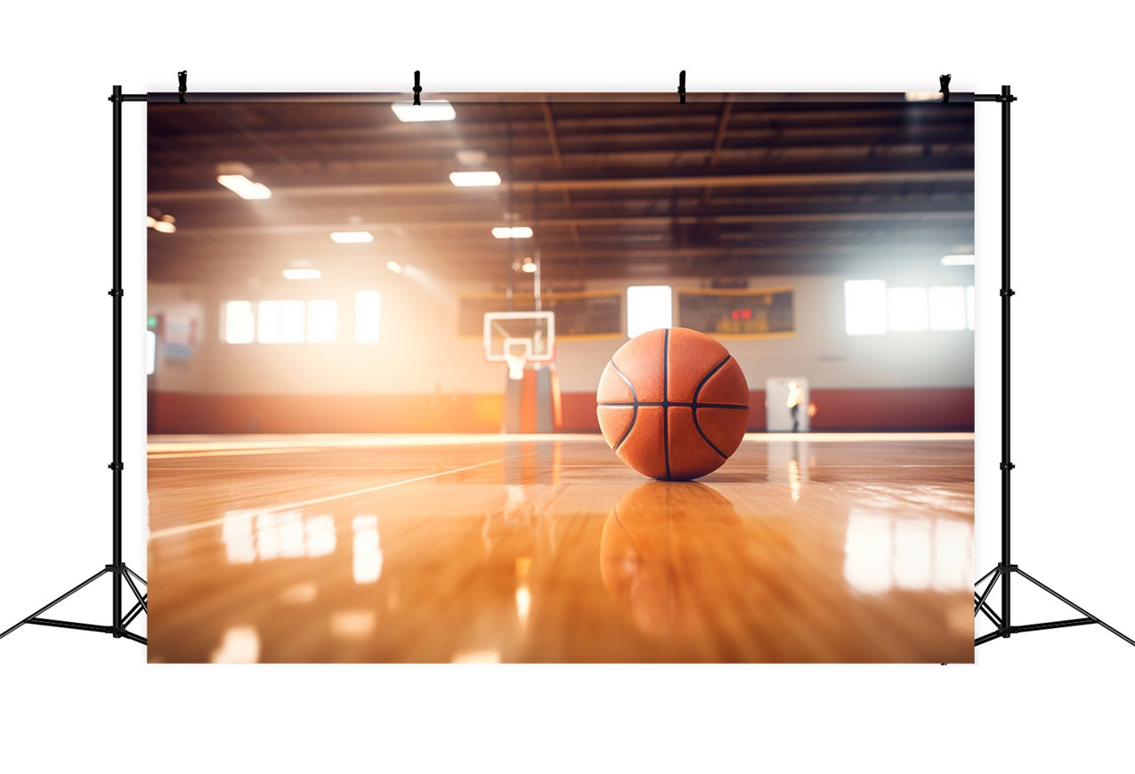 Backdrop Basketball Professional Sports Court Backdrop UK BRP1-316