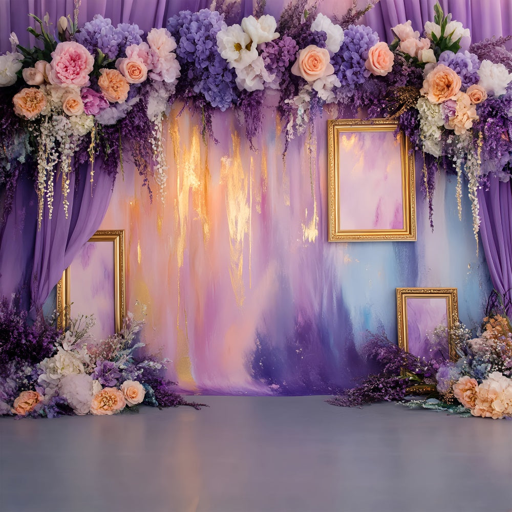 Boudoir Photo Backdrops Floral Arrangements Dreamy Pastels Backdrop UK BRP1-482