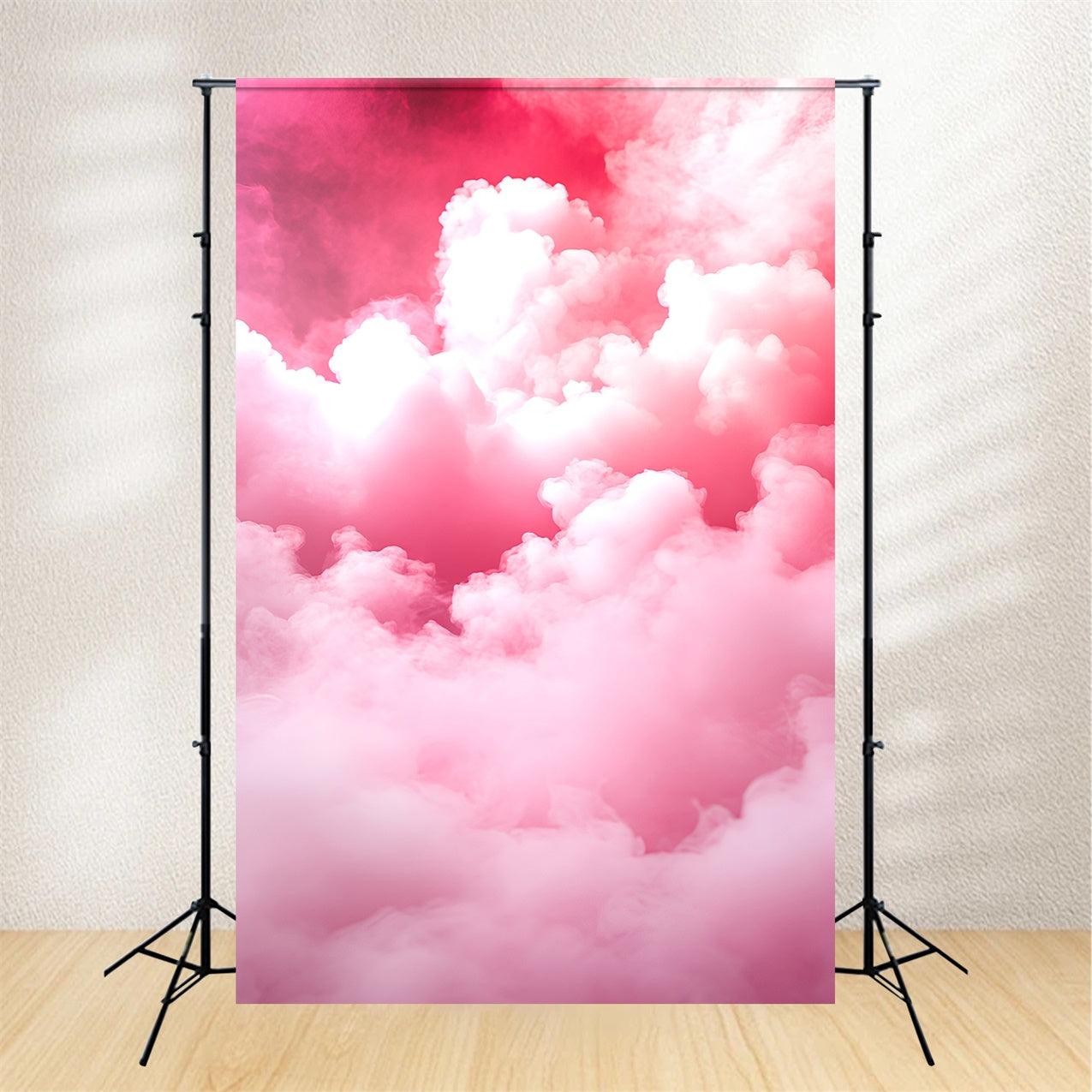 Backdrops For Boudoir Pink Fluffy Clouds Photography Backdrop UK BRP1-491