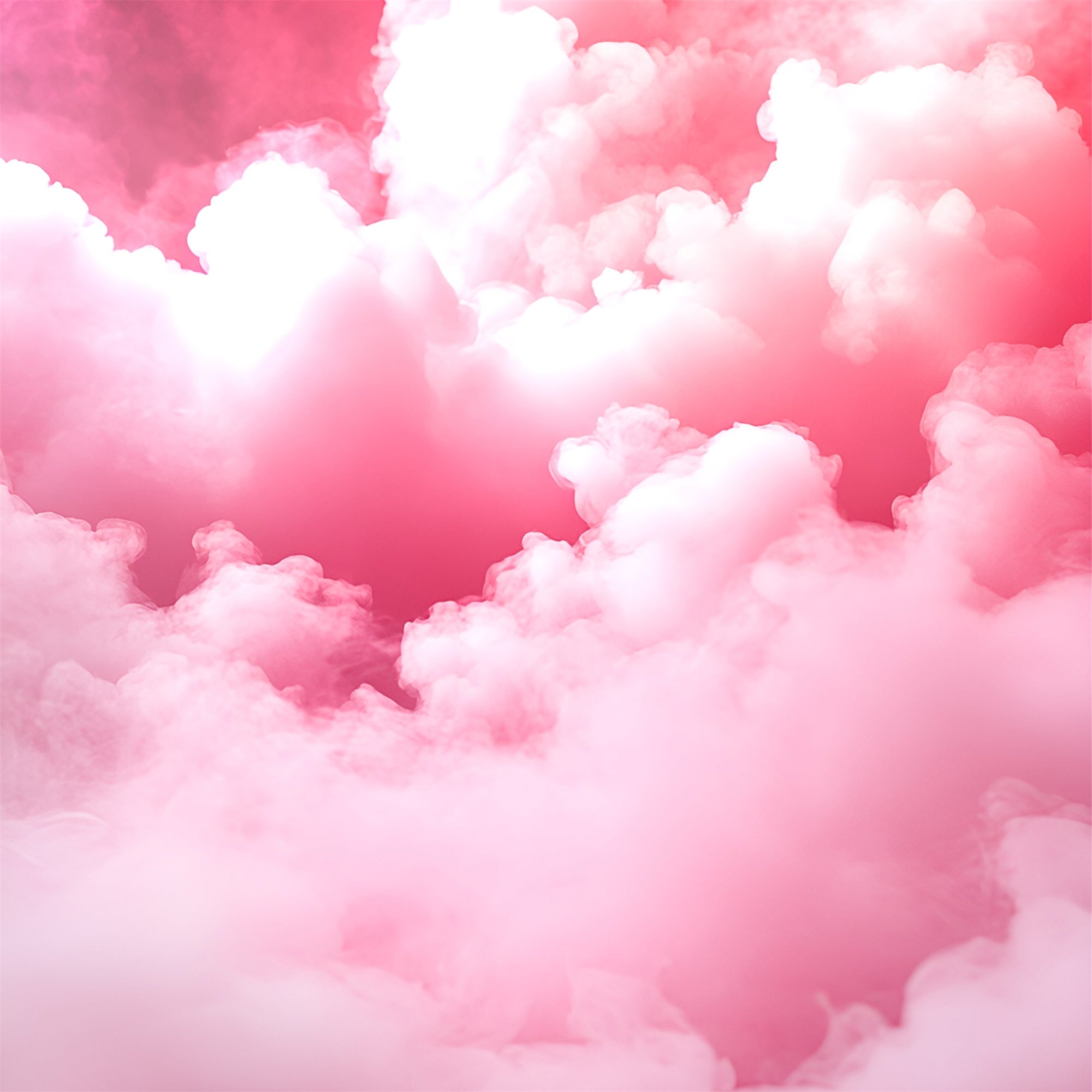 Backdrops For Boudoir Pink Fluffy Clouds Photography Backdrop UK BRP1-491