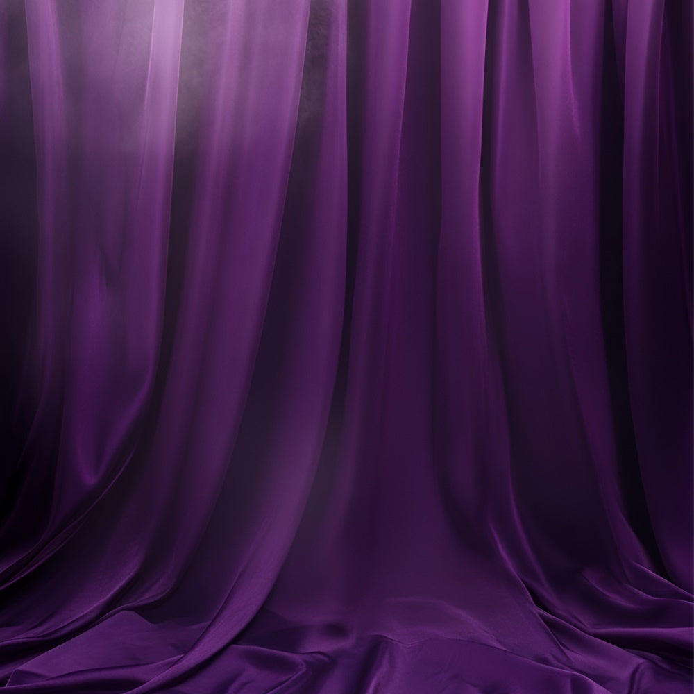 Boudoir Backdrops Luxurious Royal Purple Curtain Backdrop UK BRP1-493