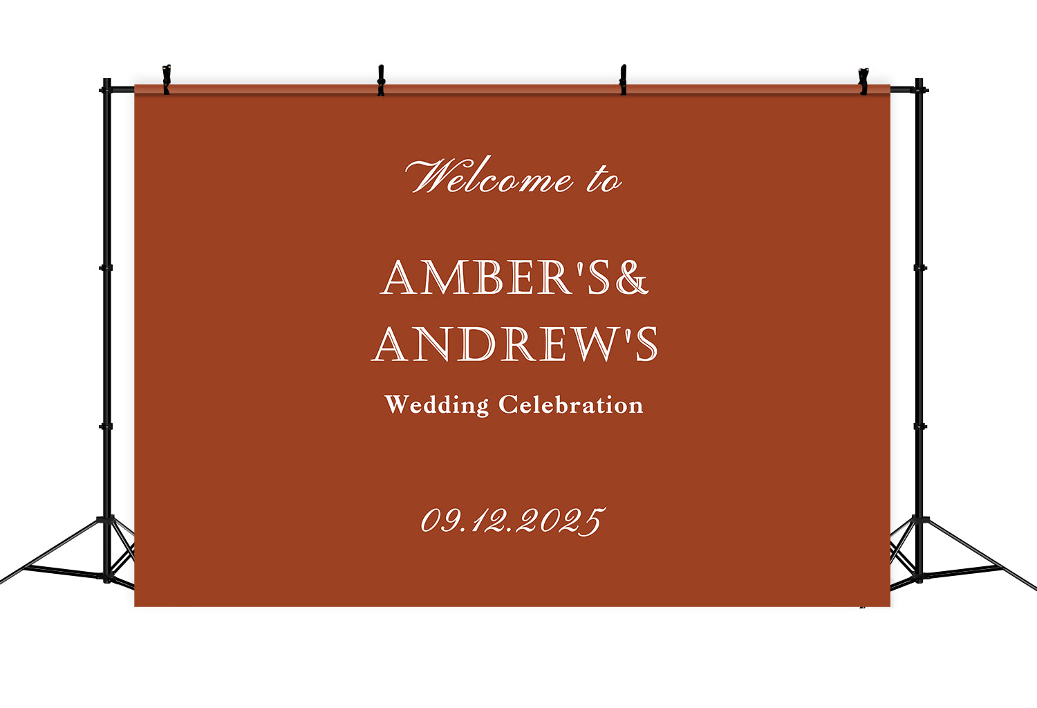 Custom Wedding Backdrops Vintage Brown Event Backdrop UK BRP12-362