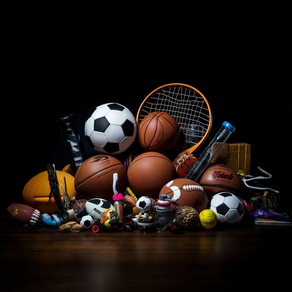 Backdrops For Sports Balls Collection Photography Backdrop UK BRP12-577