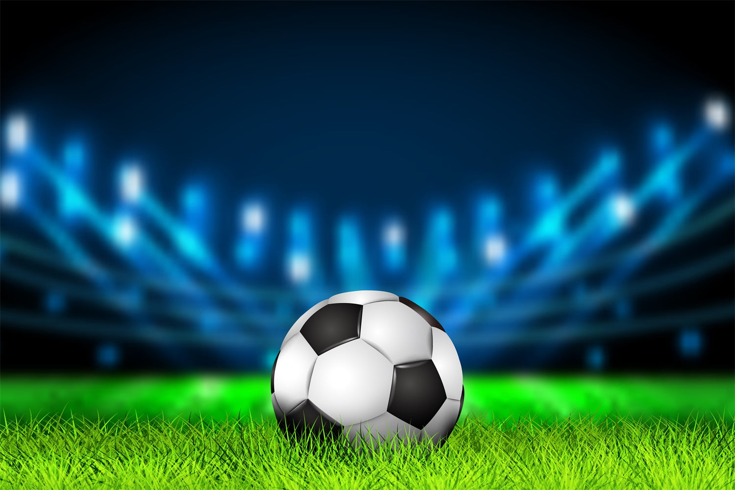 Sports Event Backdrop Football Glowing Arena Photography Backdrop UK BRP12-581