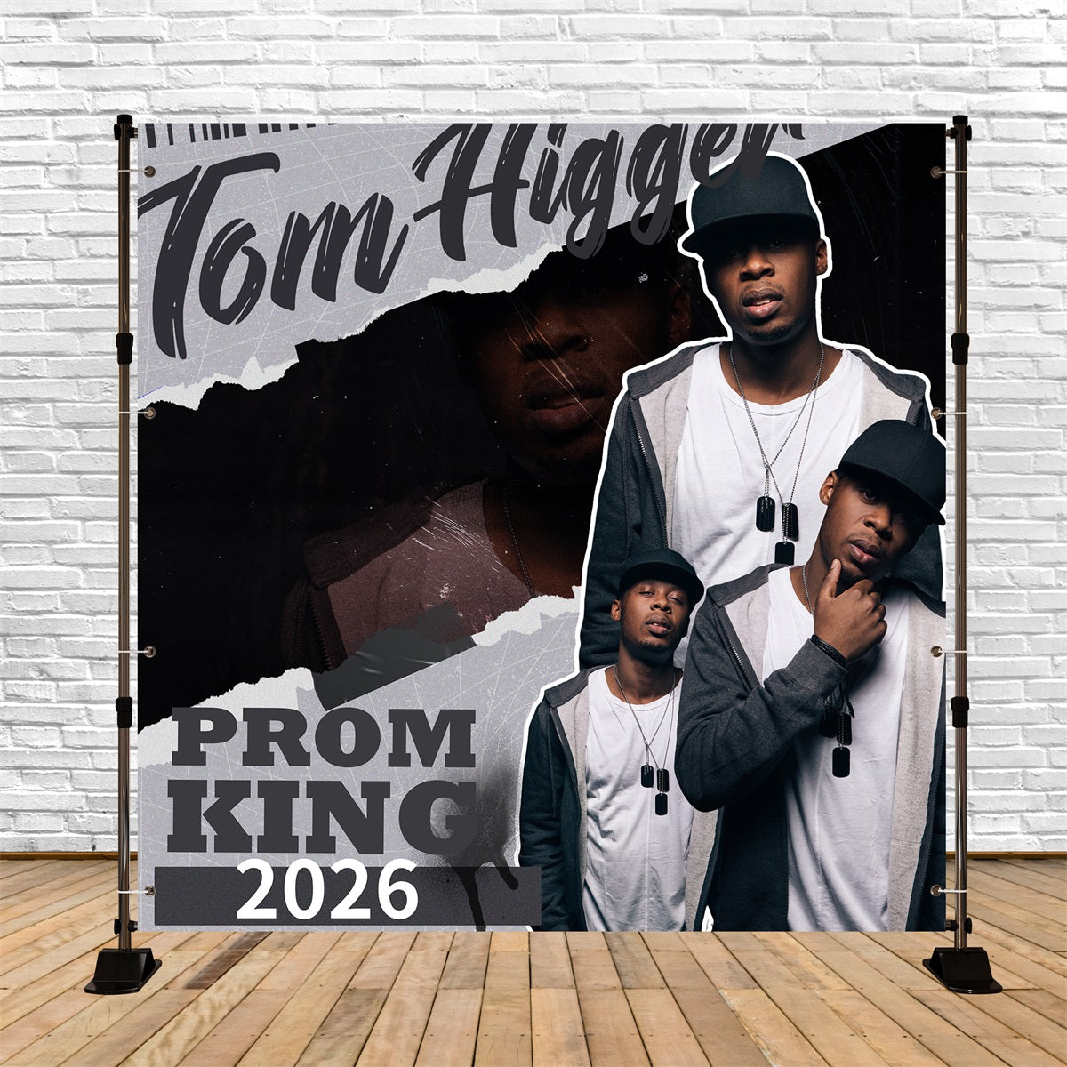 Prom Photo Backdrop Urban Style Custom Party Graduation Backdrop UK BRP5-236