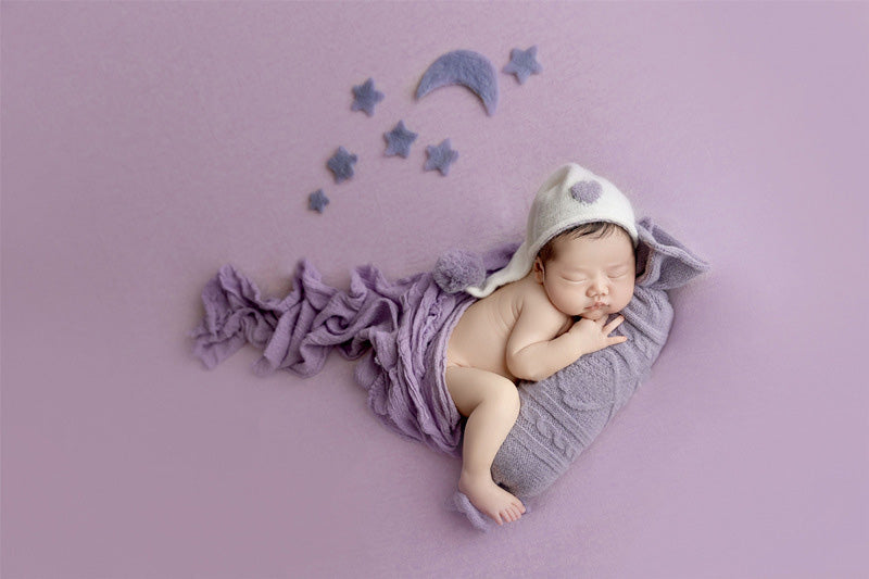 Newborn photography props colorful candy pillow and Heart Sweet Night Hat BZ1 MZ1