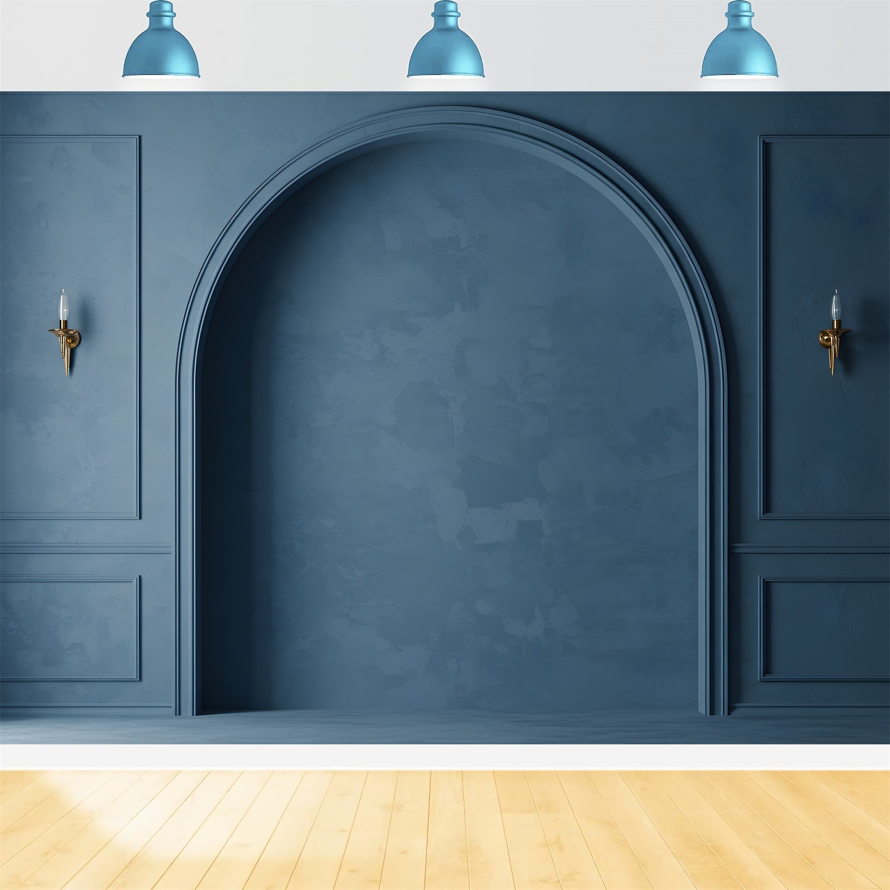 Backdrop For Mothers Day Blue Vintage Wall Archway Backdrops For Mother's Day UK By Magali