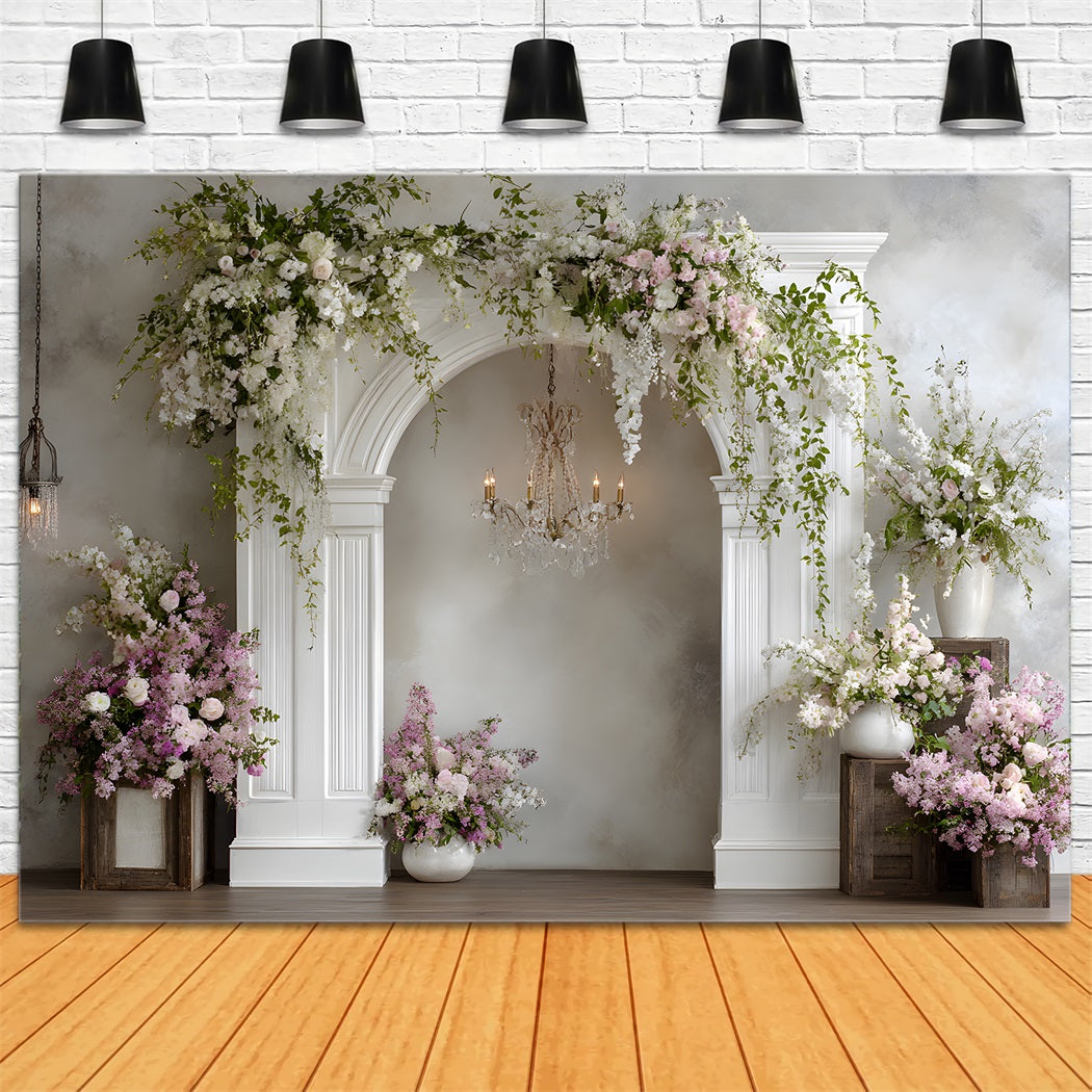 Mothers Day Backdrops Elegant Floral Archway Design Backdrop Mothers Day UK By Magali