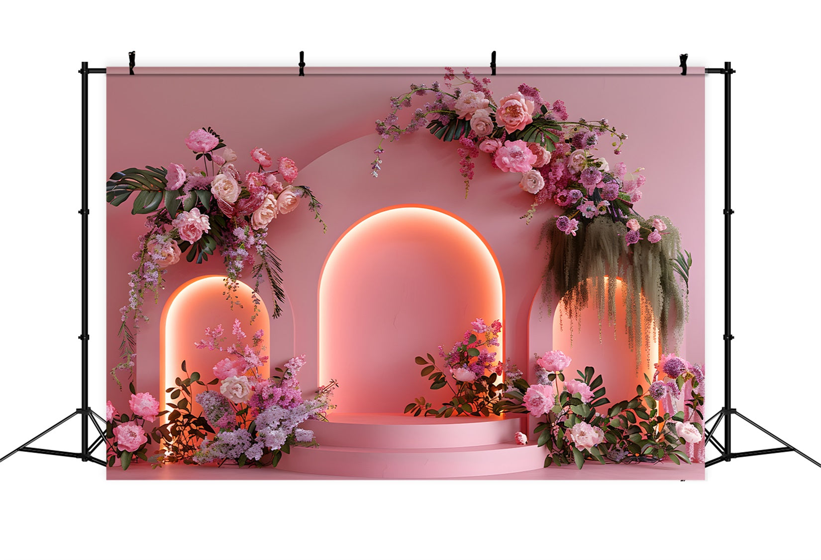 Mothers Day Flower Backdrop Lush Garden Peony Bliss Backdrops For Mother's Day UK By Magali