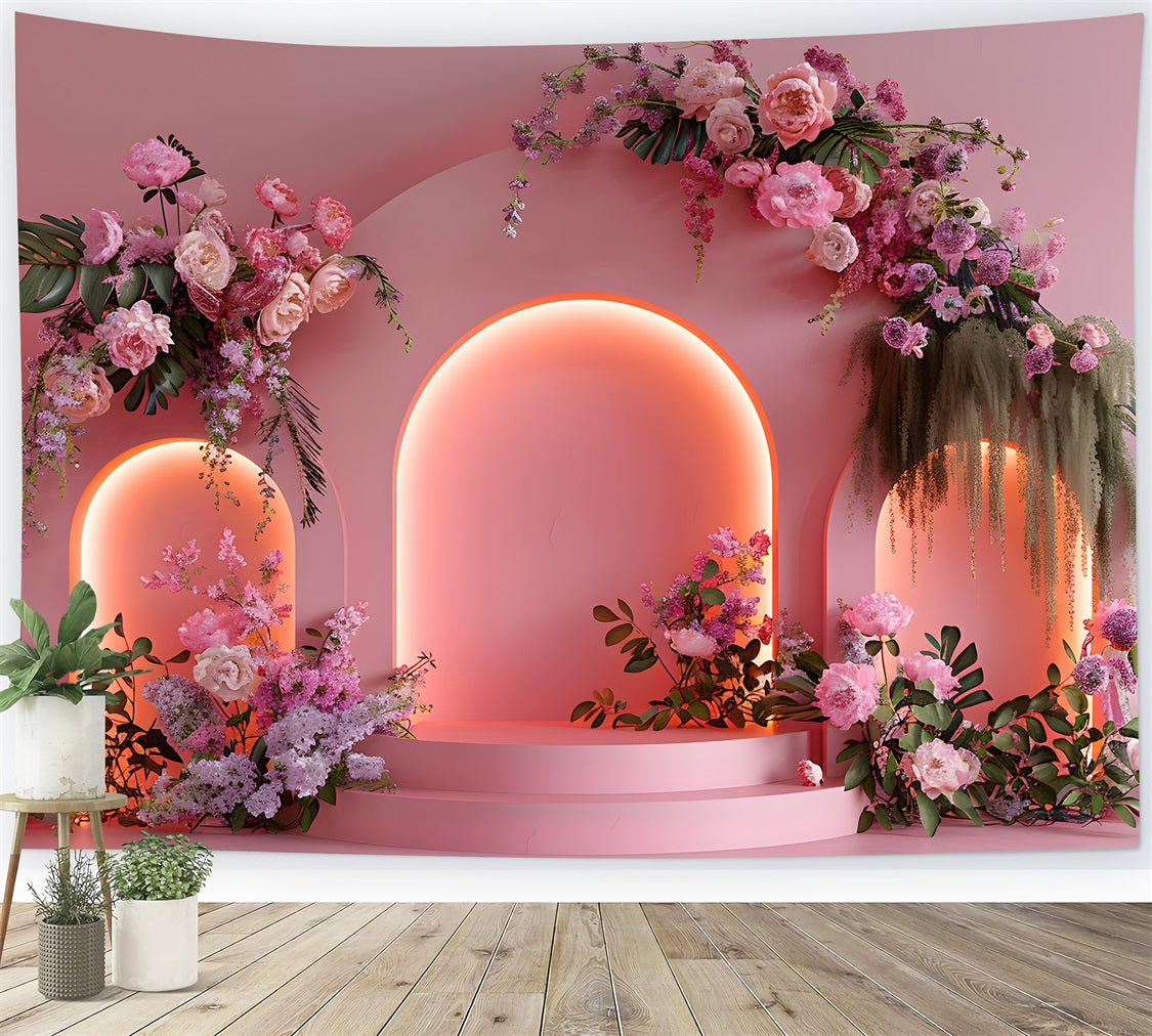 Mothers Day Flower Backdrop Lush Garden Peony Bliss Backdrops For Mother's Day UK By Magali