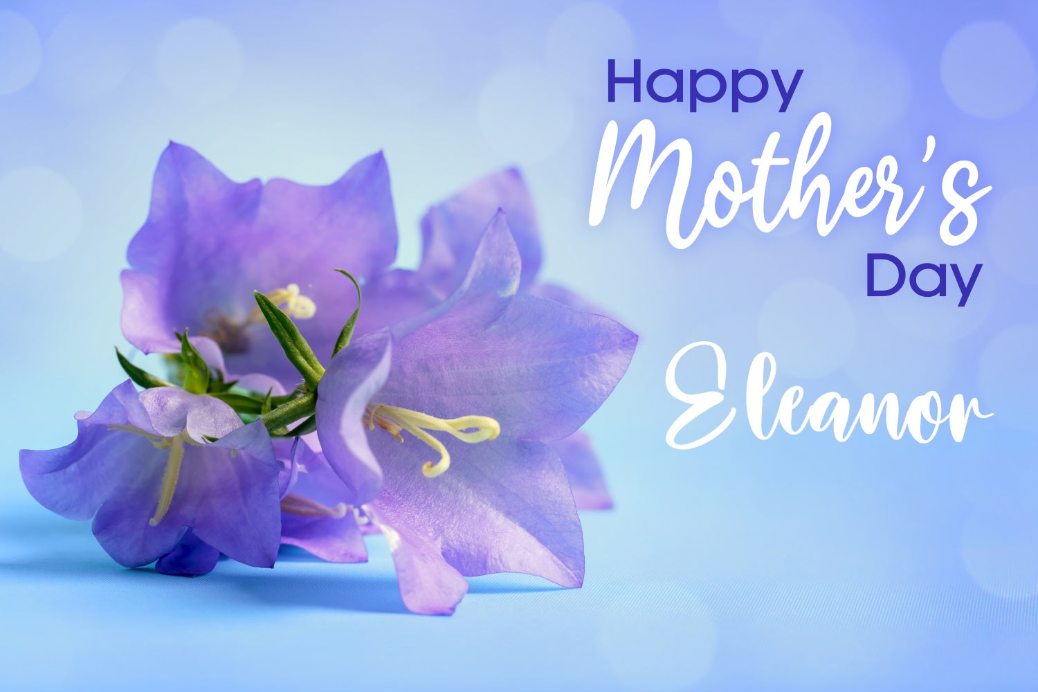 Mothers Day Photo Backdrops Soft Floral Bokeh Personalized Backdrop UK CJJ3-156