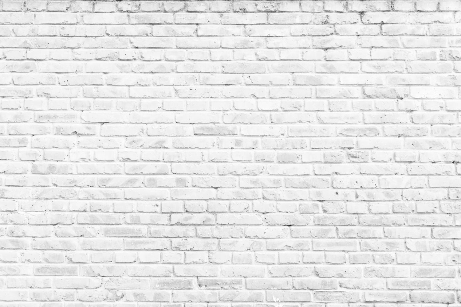 White Brick Wall Backdrop Bright White Classic Brick Backdrop UK CJJ3-21