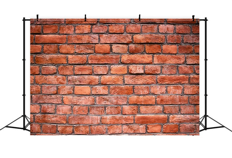 Backdrop Brick Wall Heritage Red Masonry Wall Backdrop UK CJJ3-6