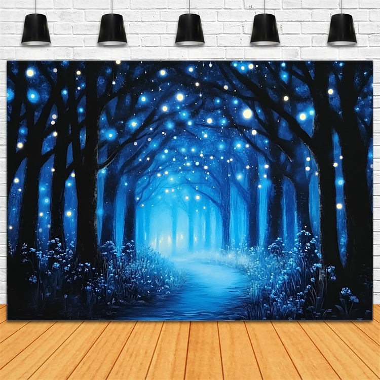 Enchanted Forest Backdrop Ideas Sparkling Dream Path Backdrop UK CSH4-102