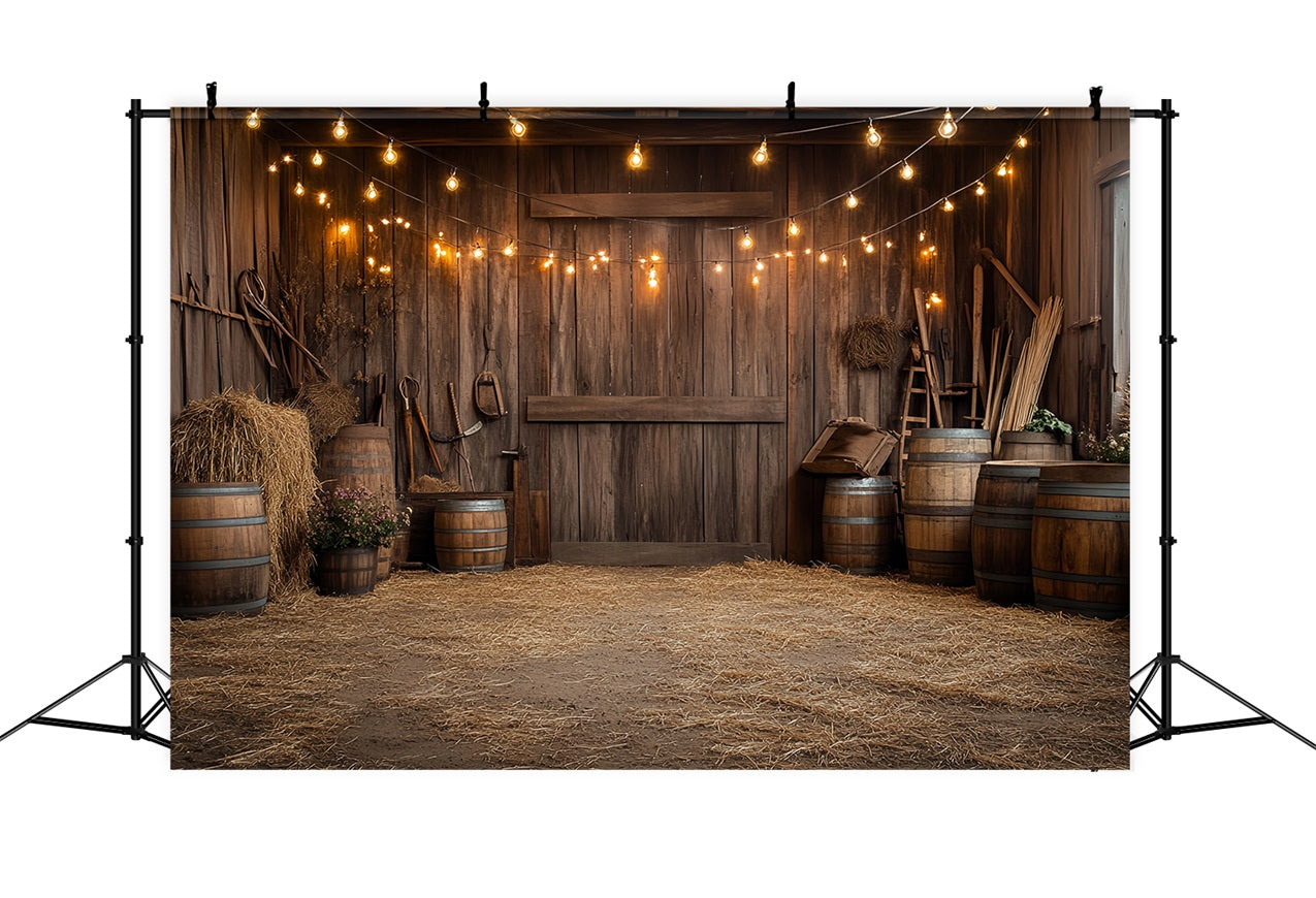 Barn Wood Backdrop Wood Wall Hanging Tools Backdrop UK CSH4-213