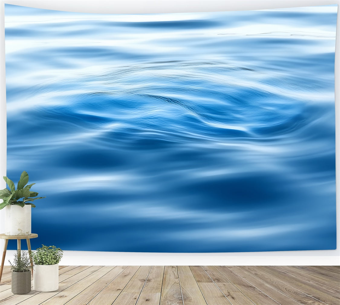 Water Backdrops Soft Blue Ocean Summer Backdrop UK CSH5-119