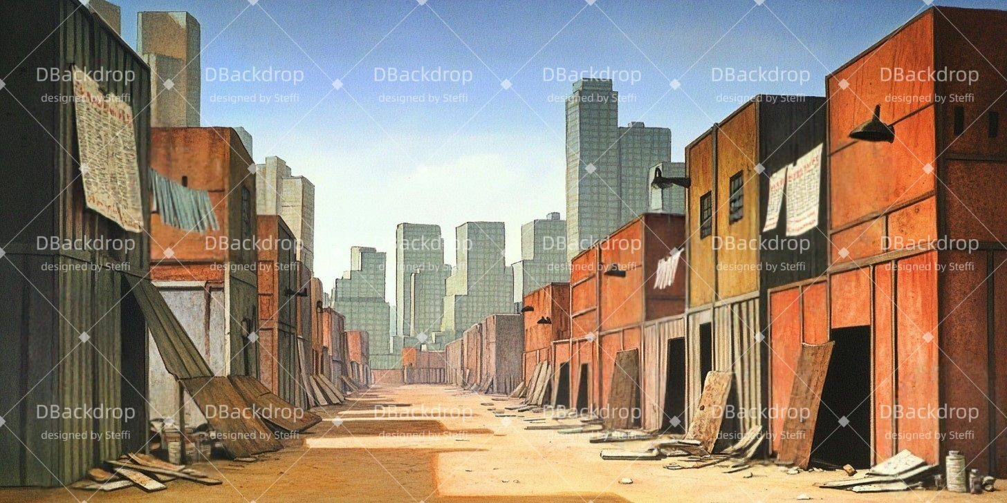 Theatre Stage Backdrop Hoover Village School Play Backdrops UK CSH510-T25