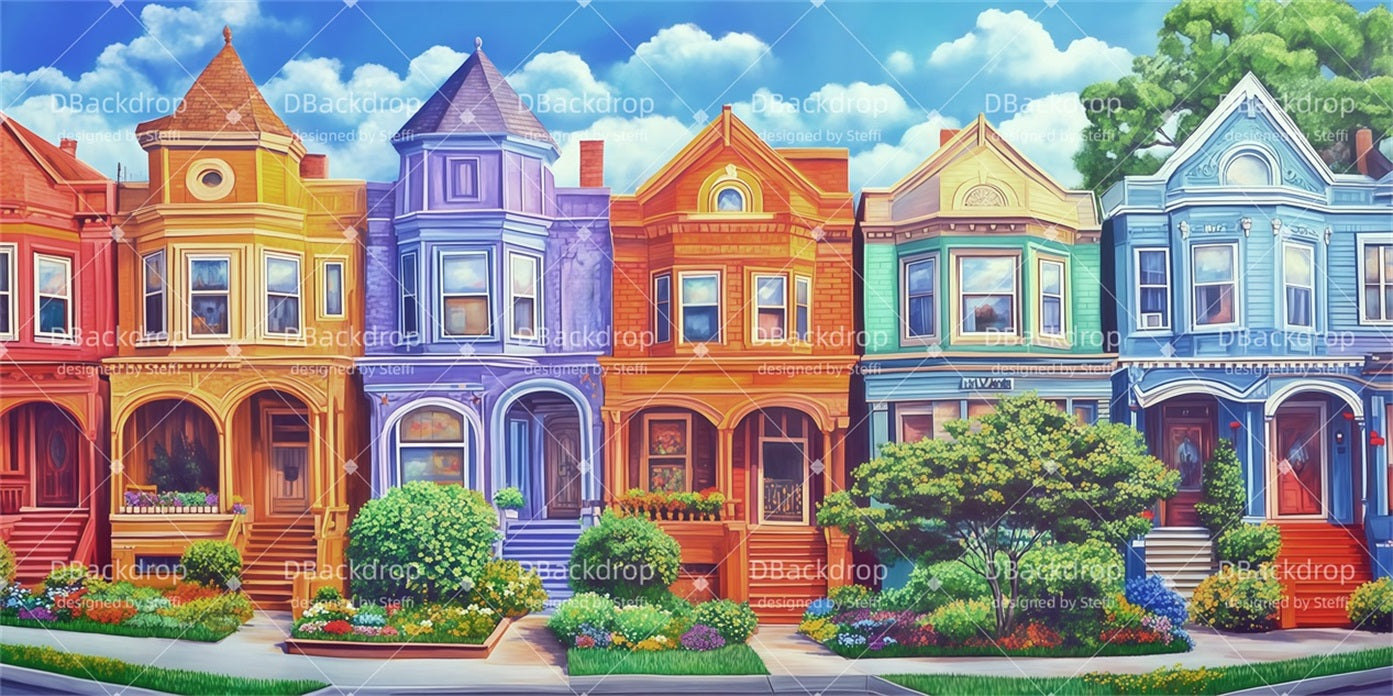 Movie Theater Backdrop Townhouse Community Theater Backdrops UK CSH510-T58