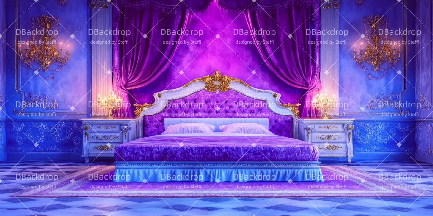 Performance Backdrops Queen's Bedroom Scenic Backdrops UK CSH511-T100
