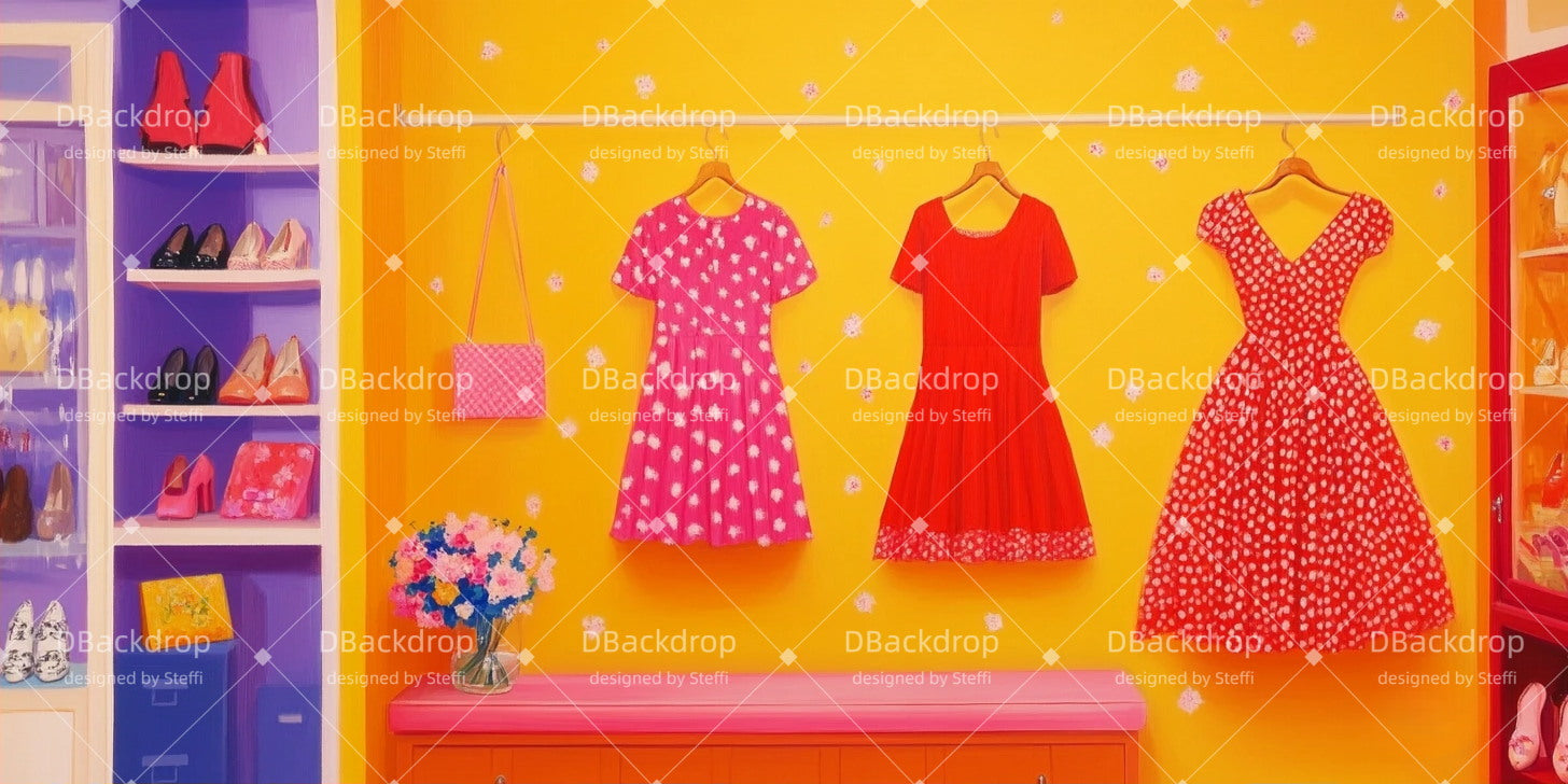 Professional Stage Backdrops Formalwear Store Theater Backdrops UK CSH511-T84