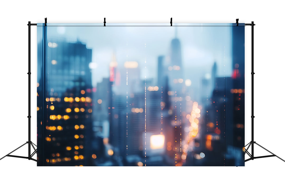 Headshot Photo Backdrop Urban Nightfall Bokeh Backdrop UK CSH57-12